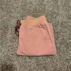 Figs XS Regular length Zamora pink sand scrub pants
